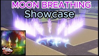 SLAYER TYCOON THE NEW UPDATE MOON BREATHING and every showcase [upl. by Yentrac]