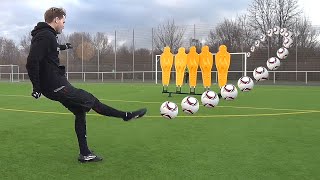 How To Shoot Like Calhanoglu amp Pjanic  Curve Free Kick Tutorial  freekickerz [upl. by Artus]