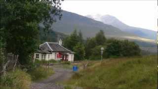 The West Highland Way to Glen Coe  Bridge of Orchy Argyll Scotland [upl. by Stark]