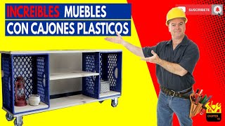 Muebles con Cajones de Plástico [upl. by Hackett]