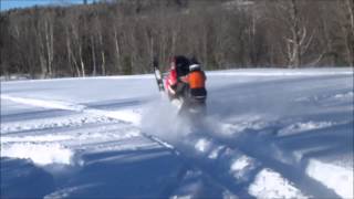 Maine Snowmobiling [upl. by Keynes]