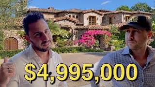 INSIDE a 5M TUSCAN VILLA  JOSH ALTMAN  REAL ESTATE  EPISODE 77 [upl. by Giamo]