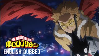 Hawks and Tokoyami Fly Together English Dub  My Hero Academia Season 5 Episode 5 [upl. by Ateiram]