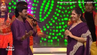 Elantha Pazham Elantha Pazham Unakuthaan by AnuradhaSriram amp SenthilGanesh  Super Singer Season 9 [upl. by Aela]