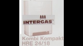 Verwarming raar geluid stamampstam Intergas Kobi Kompact hre2418 [upl. by Kay]