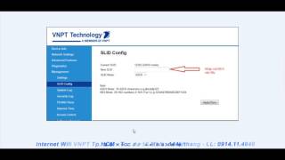 huong dan cau hinh modem igate gw040 vnpt [upl. by Alakcim]