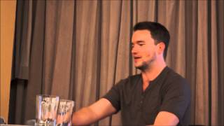 Gareth DavidLloyd Torchwoods Ianto on slash fan fiction FanCity 2012 [upl. by Ahsaya]