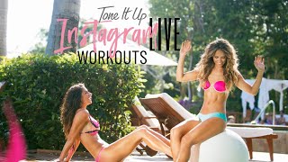 40 MIN FULL body workout  Stef Corgel  Tone It Up Live [upl. by Elay]