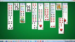 Spider Solitaire 4 suits 022 [upl. by Natsrik477]