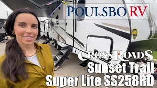 CrossRoads RVSunset Trail Super Lite258RD  by Poulsbo RV of Washington [upl. by Ravel268]