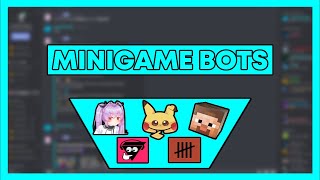 Top 5 MINIGAMES bots for Discord [upl. by Douglas724]