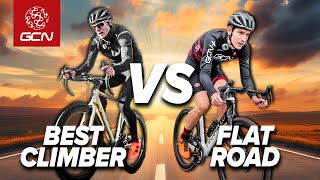 Can We Defeat The Worlds Best Climber With… A Flat Road [upl. by Burger]