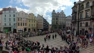 Kłodzko 10082024 Rynek  BITWA O TWIERDZĘ [upl. by Yenolem40]