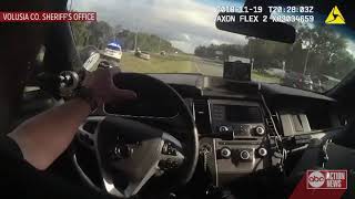 WATCH Deputy shoots through windshield at armed suspect in Florida [upl. by Aretse]