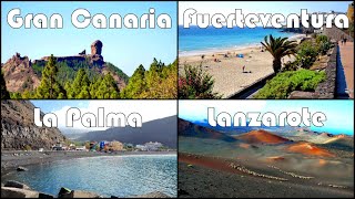 Best CANARY ISLAND for YOU  TRAVEL GUIDE  Gran Canaria Fuerteventura La Palma and Lanzarote [upl. by Irwinn]