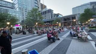 Heat Wave Brings Beach Boys Tribute Band Still Surfin to Virgina Reston Station Summerbration [upl. by Mckenna507]