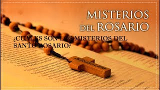 ¿CUALES SON LOS MISTERIOS DEL SANTO ROSARIO [upl. by Peirsen]