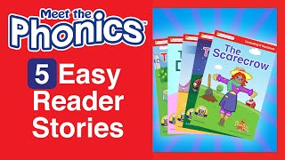 Meet the Phonics  5 Easy Reader Stories  Preschool Prep Company [upl. by Mcnally]