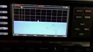 Yaesu FT DX3000 Scope Birdie [upl. by Odessa]