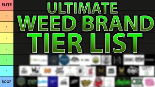 My Weed Brand Tier List [upl. by Amabelle]