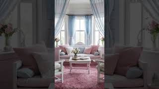 Shabby Chic Cottage Living Rooms Lovely Feminine Charming shorts shabbychic livingroomdecor [upl. by North370]