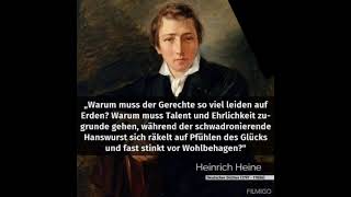 Zitat von Heinrich Heine [upl. by Dulsea]