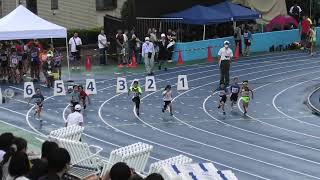 第３９回葛飾区陸上競技選手権大会 小学４年生以下女子１００ｍ すず 琴音 凛空 [upl. by Armin]