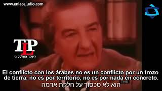 ¡Golda Meir en una entrevista que te dejará boquiabierto [upl. by Ttevy]