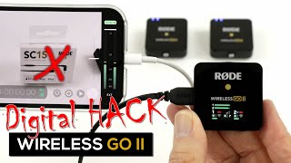 Digital Connection HACK for the Wireless Go II  How to use an Apple camera adapter [upl. by Shirl]