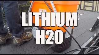 Yard Force YF4050PB LithiumIon Bucket Pressure Washer [upl. by Nilknarf]