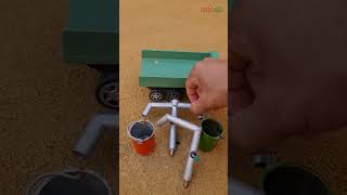 Mini Chaff Cutter Machine Project Mini Handpump Water Motor And Cow Video Project shorts [upl. by Bruning267]