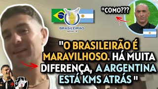 PABLO VEGETTI DEIXOU ARGENTINOS BOLADOS EXALTOU TUDO NO BRASILEIRÃO E ACABOU COM A LIGA ARGENTINA [upl. by Gale]