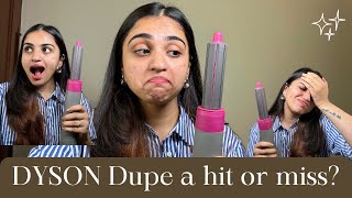 I tried Dyson Airwrap Dupe for just Rs 1500 and it works better  Please watch this before you buy [upl. by Ecnaralc]