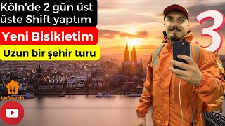 Almanya  Köln şehrinde bir Lieferando minijob iş günü Part 3 [upl. by Redwine512]