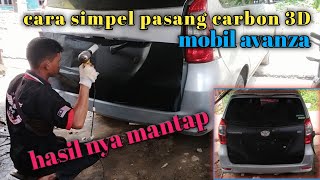 Sangat mudah BEGINI cara Pasang tiker mobil avanza [upl. by Enyaw850]