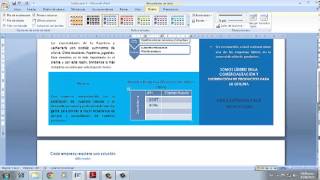 hacer un folleto en word sena [upl. by Eesdnil78]