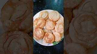 crispy layers mathri recipenamkeen recipefood [upl. by Quillon]