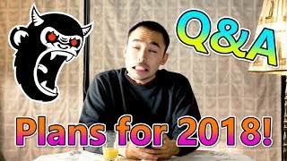 5000 Subscribers QampA  HUGE Plans For 2018 [upl. by Rory]