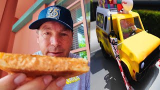 Alien Pizza Planet Truck Popcorn BucketBuffalo Chicken Grilled Cheese Sandwich at ABC Commissary [upl. by Ahsimot]