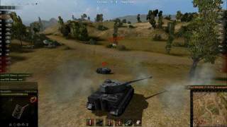 World of Tanks Tiger H 12 kill [upl. by Halivah]