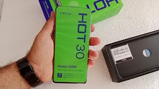 Unboxing infinix Hot 30  review test camera price fiche technique test gaming [upl. by Hairahcez]