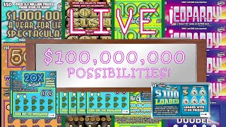 Budget What Budget Watch Me Scratch 245 of Florida Lottery Mix LIVE [upl. by Repip]