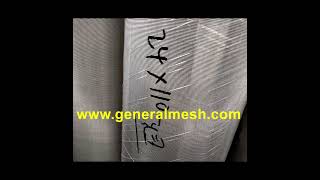 Generalmesh TOILE MÉTALLIQUE NICKEL TISSAGE REPS [upl. by Hawkie303]