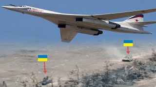 WOW Tu 160 Fast Takeoff  Ukrainian arm0red group Destr0yed [upl. by Ainala]