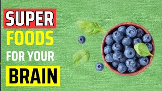 7 Foods That Increase Brain Power And Boost Memory [upl. by Anniala189]