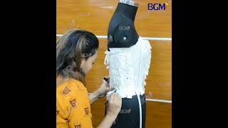 Fashion Design Drapping  Fashion Design Course  BGMI  BGMIBD [upl. by Hallsy341]