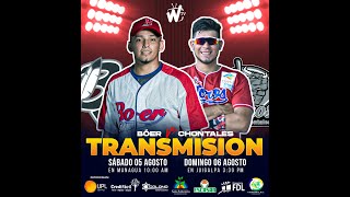 🔴Pomares2023 CHONTALES VS BOER JUEGO 4 ⚾️ [upl. by Vivien501]