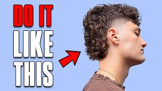 The Modern Mullet  Best Mens Hairstyles For 2024 [upl. by Aipmylo]