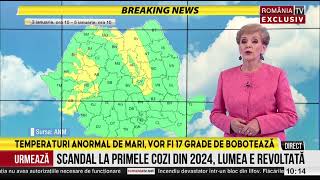 Vreme de primăvară de Bobotează dar ninsori viscolite la munte Romica Jurca are ultima prognoză [upl. by Calabresi607]