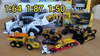 Some of my Diecast Construction machines strong good price 🚧 Huina Siku Diecast Masters Cararama [upl. by Leisam]